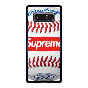 SUPREME X RAWLINGS BASEBALL Samsung Galaxy Note 8 Case