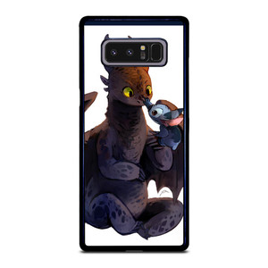 TOOTHLESS AND STITCH CARTOON 2 Samsung Galaxy Note 8 Case TOOTHLESS AND STITCH CARTOON 2 Samsung Galaxy Note 8 Case