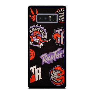TORONTO RAPTORS LOGO COLLAGE Samsung Galaxy Note 8 Case