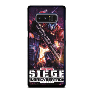 TRANSFORMERS WAR FOR CYBERTRON POSTER Samsung Galaxy Note 8 Case TRANSFORMERS WAR FOR CYBERTRON POSTER Samsung Galaxy Note 8 Case