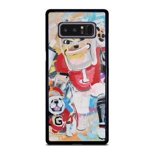 UNIVERSITY OF GEORGIA BULLDOGS UGA ART Samsung Galaxy Note 8 Case