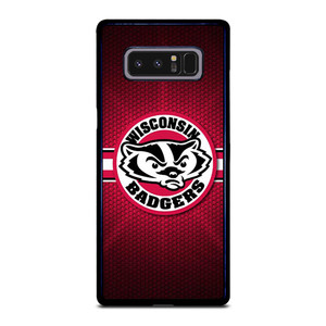 WISCONSIN BADGER METAL LOGO Samsung Galaxy Note 8 Case