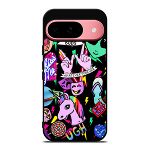 LISA FRANK COLLAGE Google Pixel 9 Case