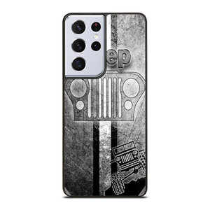 JEEP LOGO SILVER Samsung Galaxy S21 Ultra Case