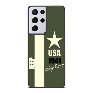 JEEP VINTAGE RACING USA Samsung Galaxy S21 Ultra Case