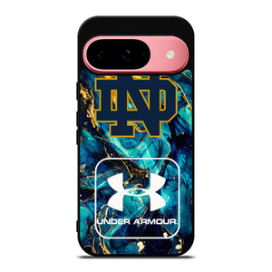 NOTRE DAME VS UNDER ARMOUR MARBLE BLUE Google Pixel 9 Case NOTRE DAME VS UNDER ARMOUR MARBLE BLUE Google Pixel 9 Case