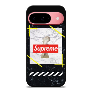 OFF WITE STATUE SUPREME Google Pixel 9 Case