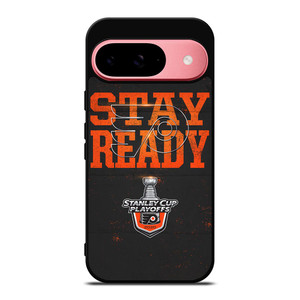 PHILADELPHIA FLYERS HOCKEY ICE Google Pixel 9 Case PHILADELPHIA FLYERS HOCKEY ICE Google Pixel 9 Case