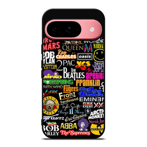 ROCK BAND COLLAGE Google Pixel 9 Case ROCK BAND COLLAGE Google Pixel 9 Case