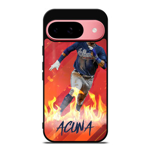 RONALD ACUNA JR ATLANTA BRAVES BASEBALL MLB Google Pixel 9 Case RONALD ACUNA JR ATLANTA BRAVES BASEBALL MLB Google Pixel 9 Case