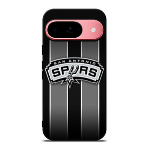 SAN ANTONIO SPURS NBA STRIPE LOGO Google Pixel 9 Case SAN ANTONIO SPURS NBA STRIPE LOGO Google Pixel 9 Case