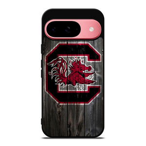SOUTH CAROLINA GAMECOCKS WOODEN LOGO Google Pixel 9 Case