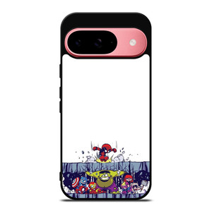 SPIDERMAN VS ALL MARVEL HEROES KAWAII Google Pixel 9 Case