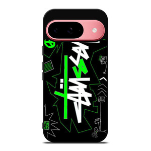 STUSSY ARTWORK LOGO Google Pixel 9 Case STUSSY ARTWORK LOGO Google Pixel 9 Case