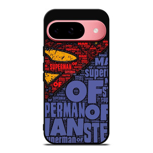 SUPERMAN LOGO ART WALL Google Pixel 9 Case SUPERMAN LOGO ART WALL Google Pixel 9 Case