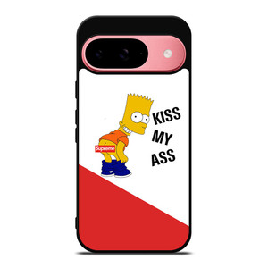 SUPREME BART SIMPSON KISS MY ASS Google Pixel 9 Case SUPREME BART SIMPSON KISS MY ASS Google Pixel 9 Case