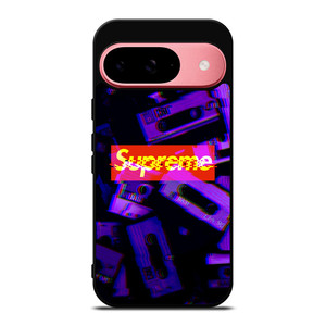 SUPREME PURPLE CASSETTE GLITCH Google Pixel 9 Case SUPREME PURPLE CASSETTE GLITCH Google Pixel 9 Case