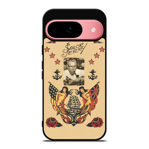 TATTOO SAILOR JERRY FACE Google Pixel 9 Case