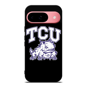 TCU HORNED FROGS FOOTBALL LOGO Google Pixel 9 Case