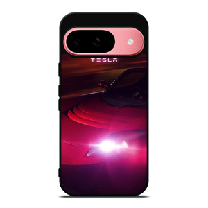 TESLA MOTORS RED CAR Google Pixel 9 Case