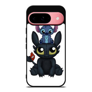 TOOTHLESS AND STITCH CARTOON Google Pixel 9 Case TOOTHLESS AND STITCH CARTOON Google Pixel 9 Case