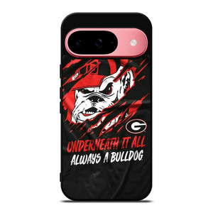 UGA GEORGIA BULLDOGS UNDERNEATH IT ALL Google Pixel 9 Case