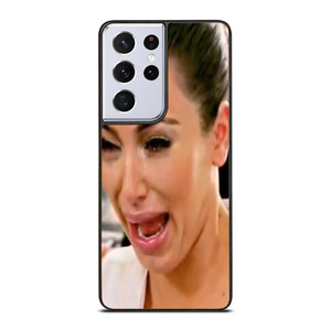 KIM KARDASHIAN UGLY CRYING FACE Samsung Galaxy S21 Ultra Case