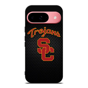 USC TROJANS RUSTY METAL LOGO Google Pixel 9 Case