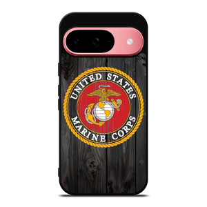 USMC US MARINE CORPS WOOD Google Pixel 9 Case USMC US MARINE CORPS WOOD Google Pixel 9 Case