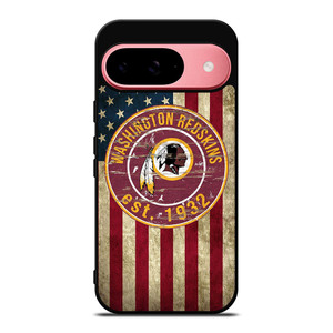 WASHINGTON REDSKINS AMERICAN FLAG Google Pixel 9 Case WASHINGTON REDSKINS AMERICAN FLAG Google Pixel 9 Case