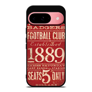 WISCONSIN BADGER OLD TICKET Google Pixel 9 Case
