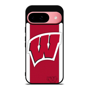 WISCONSIN BADGERS LOGO Google Pixel 9 Case WISCONSIN BADGERS LOGO Google Pixel 9 Case