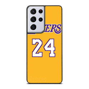 LA LAKERS JERSEY 24 KOBE BRYANT Samsung Galaxy S21 Ultra Case LA LAKERS JERSEY 24 KOBE BRYANT Samsung Galaxy S21 Ultra Case
