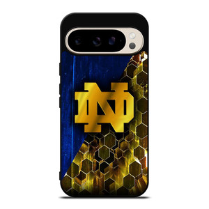 NOTRE DAME FIGHTING IRISH GOLDEN LOGO Google Pixel 9 Pro Case NOTRE DAME FIGHTING IRISH GOLDEN LOGO Google Pixel 9 Pro Case