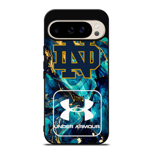 NOTRE DAME VS UNDER ARMOUR MARBLE BLUE Google Pixel 9 Pro Case NOTRE DAME VS UNDER ARMOUR MARBLE BLUE Google Pixel 9 Pro Case
