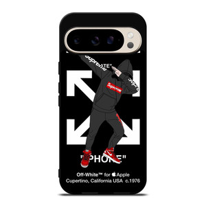 OFF WHITE DAB SUPREME Google Pixel 9 Pro Case OFF WHITE DAB SUPREME Google Pixel 9 Pro Case