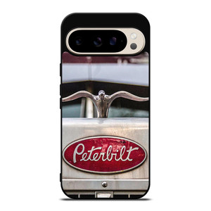 PETERBILT TRUCK METAL EMBLEM Google Pixel 9 Pro Case PETERBILT TRUCK METAL EMBLEM Google Pixel 9 Pro Case