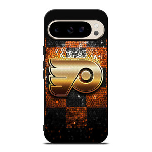 PHILADELPHIA FLYERS GLAMOUR LOGO Google Pixel 9 Pro Case PHILADELPHIA FLYERS GLAMOUR LOGO Google Pixel 9 Pro Case
