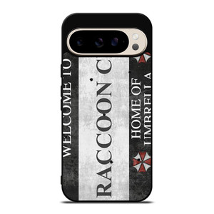 RACCOON CITY RESIDENT EVIL SIGN Google Pixel 9 Pro Case RACCOON CITY RESIDENT EVIL SIGN Google Pixel 9 Pro Case