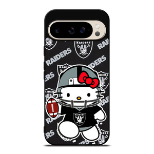RAIDERS HELLO KITTY Google Pixel 9 Pro Case RAIDERS HELLO KITTY Google Pixel 9 Pro Case