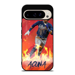 RONALD ACUNA JR ATLANTA BRAVES BASEBALL MLB Google Pixel 9 Pro Case RONALD ACUNA JR ATLANTA BRAVES BASEBALL MLB Google Pixel 9 Pro Case