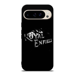 ROYAL ENFIELD BLACK TANK METAL LOGO Google Pixel 9 Pro Case ROYAL ENFIELD BLACK TANK METAL LOGO Google Pixel 9 Pro Case