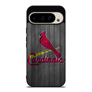 SAINT LOUIS CARDINALS WOODEN ICON Google Pixel 9 Pro Case SAINT LOUIS CARDINALS WOODEN ICON Google Pixel 9 Pro Case