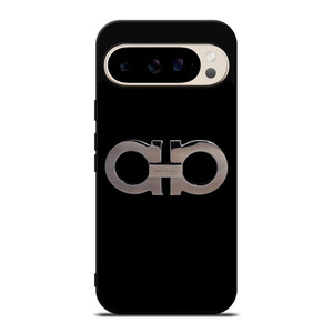SALVATORE FERRAGAMO LOGO BLACK Google Pixel 9 Pro Case SALVATORE FERRAGAMO LOGO BLACK Google Pixel 9 Pro Case