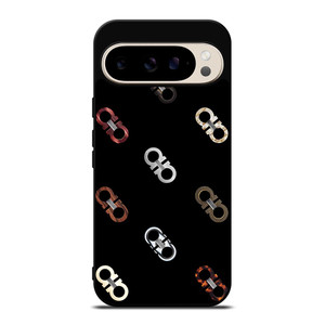 SALVATORE FERRAGAMO LOGO PATTERN Google Pixel 9 Pro Case SALVATORE FERRAGAMO LOGO PATTERN Google Pixel 9 Pro Case
