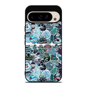 SEATTLE KRAKEN OCTOPUS COLLAGE Google Pixel 9 Pro Case SEATTLE KRAKEN OCTOPUS COLLAGE Google Pixel 9 Pro Case