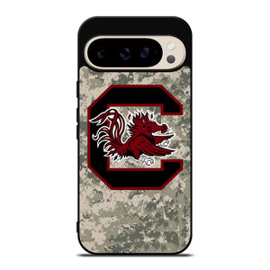 SOUTH CAROLINA GAMECOCKS CAMO LOGO Google Pixel 9 Pro Case SOUTH CAROLINA GAMECOCKS CAMO LOGO Google Pixel 9 Pro Case