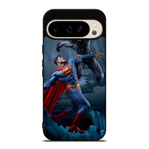 SUPERMAN VS BATMAN SUPERHERO DC Google Pixel 9 Pro Case SUPERMAN VS BATMAN SUPERHERO DC Google Pixel 9 Pro Case