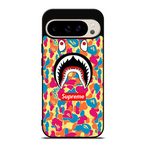 SUPREME BAPE CAMO COLOR FULL Google Pixel 9 Pro Case SUPREME BAPE CAMO COLOR FULL Google Pixel 9 Pro Case
