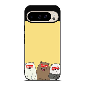 SUPREME WE BARE BEAR Google Pixel 9 Pro Case